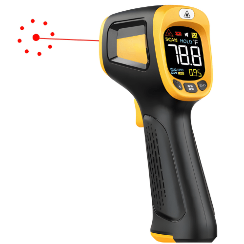 Hospitality Enviro Tech High Temperature Temp Gun Pyrometer Infrared Thermometer - Image 3