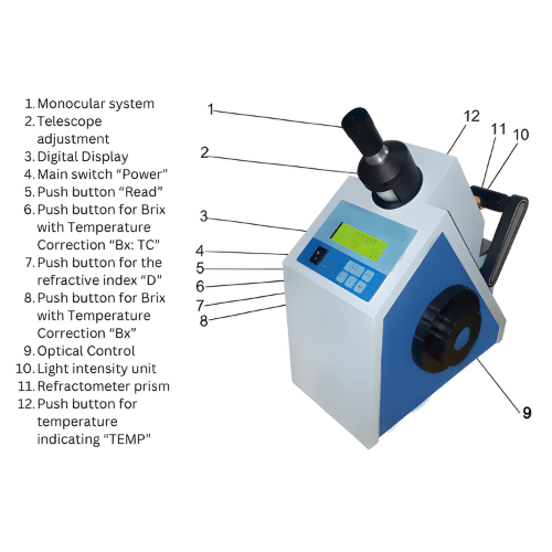 Hospitality Enviro Tech Digital Portable Auto Refractometer - Image 4