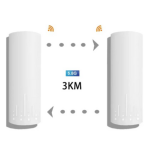 Outdoor 3KM WiFi Bridge 5.8GHz 300Mbps PoE Wireless HC503 - Hospitality Enviro Tech