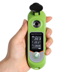 Small Handle Portable Digital Refractometer 0-35 Percent for Covenient Use - Hospitality Enviro Tech