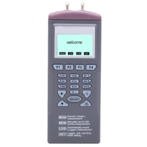 Differential Pressure Data Logger Manometer - Hospitality Enviro Tech