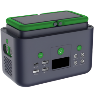 Portable Power Generator Charging Station with Solar Panel - Hospitality Enviro Tech