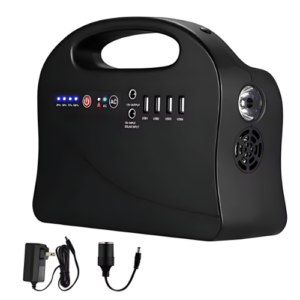 200 W/300 W/600 W Portable Power Station Solar System Generator With 7 Protection System - Hospitality Enviro Tech