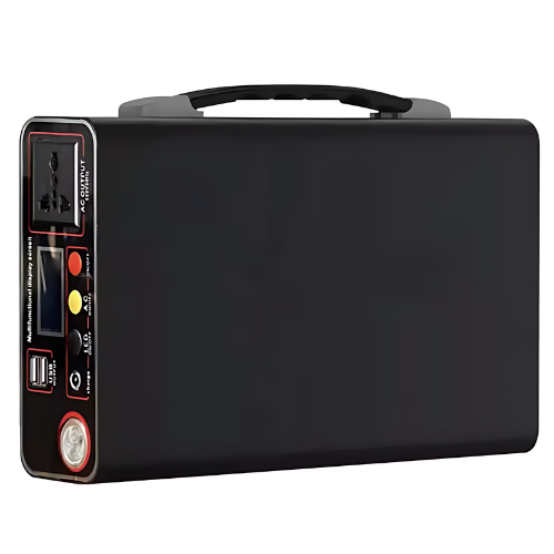 300 W Portable Power Station With 220 V AC USB Output And LED Light - Hospitality Enviro Tech - Image 2