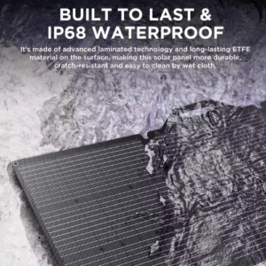 100 W Portable Solar Kit With Charger Mc4 Output For Outdoor Camping - Hospitality Enviro Tech