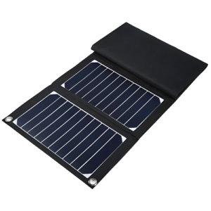 15 W Foldable Sun Power Portable Solar Panel With Waterproof Design - Hospitality Enviro Tech