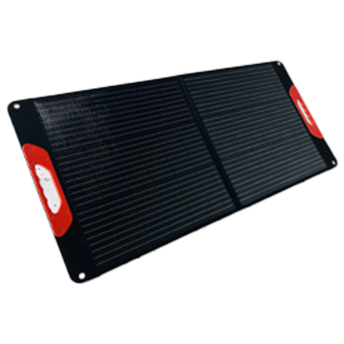 100 W Folding Energy Storage Solar Panel with Waterproof Panel - Hospitality Enviro Tech