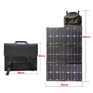 Flexible 360 W Foldable Solar Panel with High Efficiency - Hospitality Enviro Tech