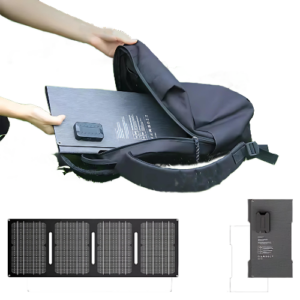 40 W Portable Flexible Solar Panel System with High Efficiency - Hospitality Enviro Tech
