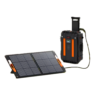 100 W Portable Foldable Flexible Solar Panel with High Efficiency - Hospitality Enviro Tech
