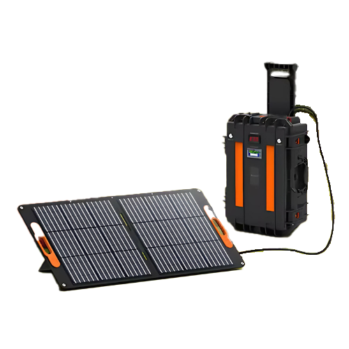 100 W Portable Foldable Flexible Solar Panel with High Efficiency - Hospitality Enviro Tech