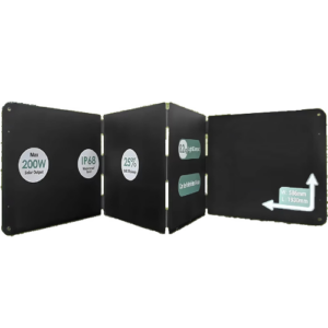 Foldable Solar Panel With CETC Mono Waterproof ETFE - Hospitality Enviro Tech