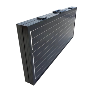 Portable 100 W 12 V Suitcase Solar Panel Kit With Foldable Functionality - Hospitality Enviro Tech