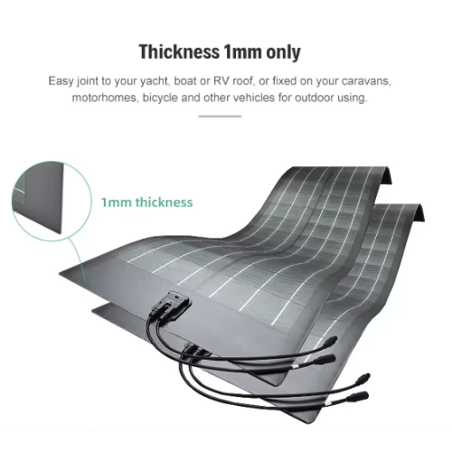 Flexible Solar Panels With CIGS Thin Film - Hospitality Enviro Tech