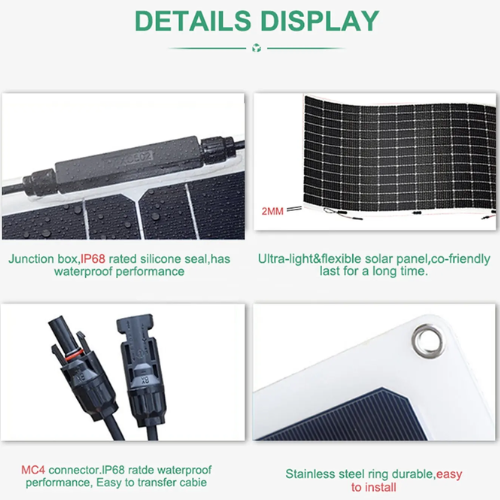 Flexible Solar Panels With Light Weight Rollable Thin Film - Hospitality Enviro Tech - Image 2