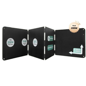 CETC Mono Folding Solar Panel With Waterproof Material - Hospitality Enviro Tech