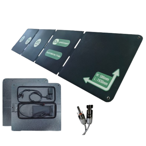 CETC Mono Folding Solar Panel With Waterproof Material - Hospitality Enviro Tech - Image 2