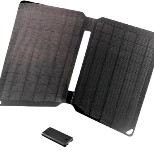 Outdoor Portable Foldable Solar Panels For Mobile Cell Phone With Handle - Hospitality Enviro Tech - Image 2