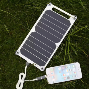 6 W Outdoor Charger Mini Small Portable Solar Panel with USB Port for Charging Smartphones - Hospitality Enviro Tech