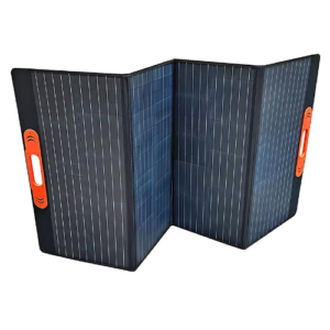 Custom Mini Round Semi Flexible Power Up Camping Gears 200W Foldable Solar Pan - Hospitality Enviro Tech