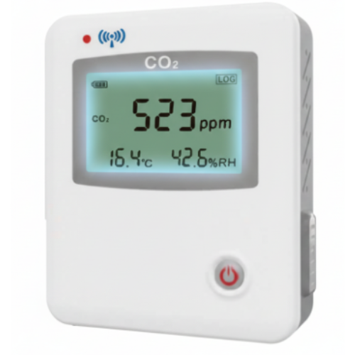 Smart CO2 Temperature Humidity Monitoring Data Logger Device - Hospitality Enviro Tech