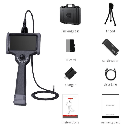 Portable Fiber Optic Borescope Industrial Endoscope with Night Vision - Hospitality Enviro Tech - Image 2