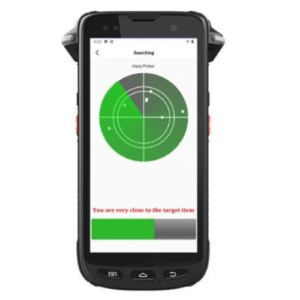 Handheld UHF Bar Code Reader with 5.5in Gorilla Glass Display - Hospitality Enviro Tech