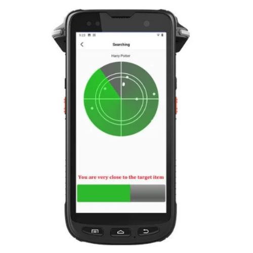 Handheld UHF Bar Code Reader with 5.5in Gorilla Glass Display - Hospitality Enviro Tech - Image 3