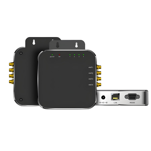 4-Channel Android Industrial Fixed UHF RFID Reader ECO-T42 with Scanner PDA - Hospitality Enviro Tech