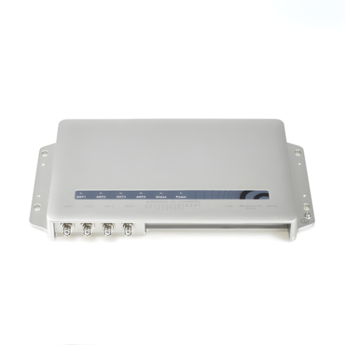 4-Port UHF RFID Fixed Reader with Ethernet, POE & Industrial Protection - Hospitality Enviro Tech