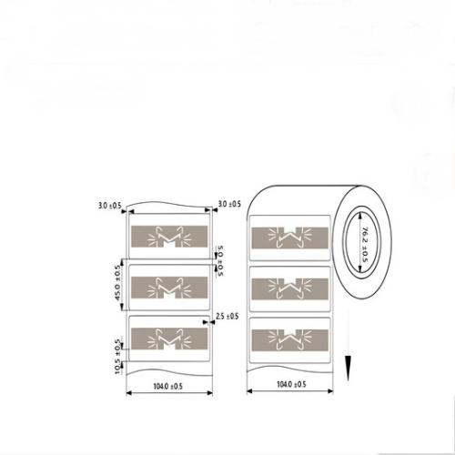 Anti-Fake Tamper Proof UHF RFID Windshield Tag 860 MHz to 960 MHz - Hospitality Enviro Tech - Image 3