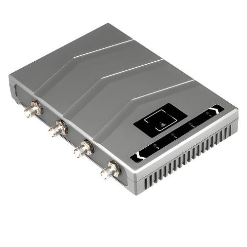 High-Performance 4-Port UHF RFID Reader with GPS & 4G Connectivity, Aluminum Build - Hospitality Enviro Tech