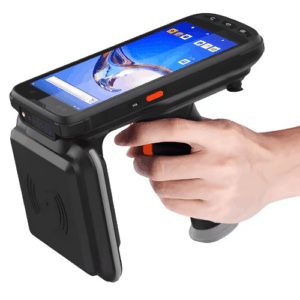 Versatile Handheld UHF RFID Reader for Asset Stocktaking with Long Battery Life - Hospitality Enviro Tech