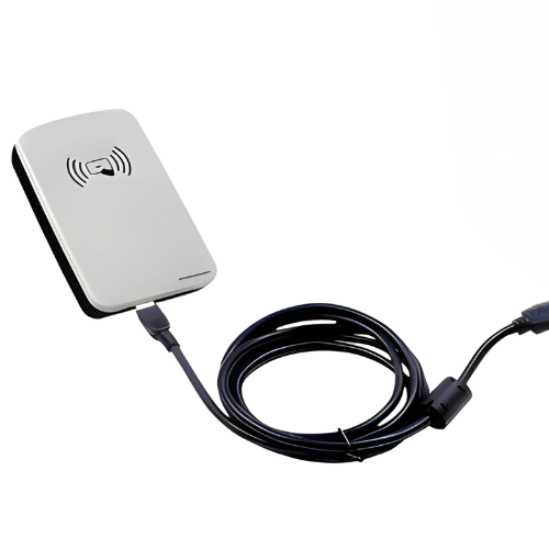 USB Powered UHF RFID Desktop Reader, Adjustable RF Power & ISO 18000 Protocol - Hospitality Enviro Tech