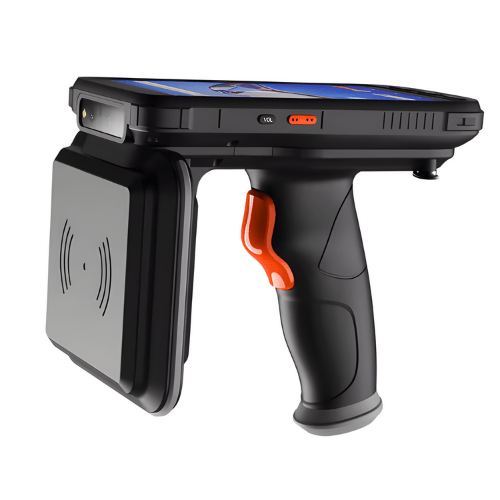 Long-Range UHF RFID Barcode Scanner with Android 10.0, IP65, 5.5" Screen - Hospitality Enviro Tech - Image 2
