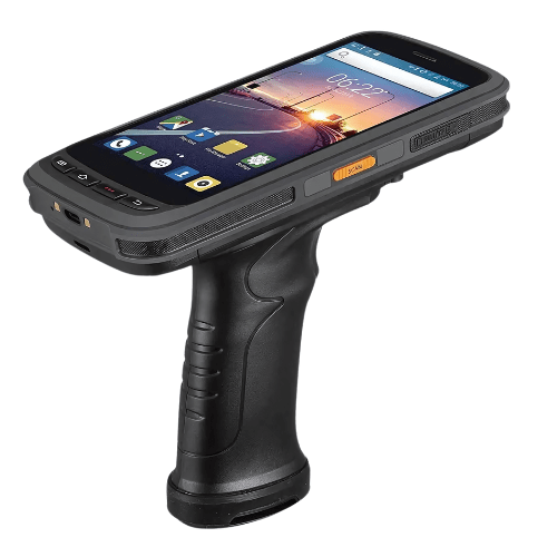 Durable Handheld UHF RFID Reader, 8000 mAh Battery & Long-Range Reading - Hospitality Enviro Tech - Image 2