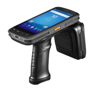 Durable Handheld Barcode Scanner, Waterproof RFID Reader, 840-960 MHz - Hospitality Enviro Tech