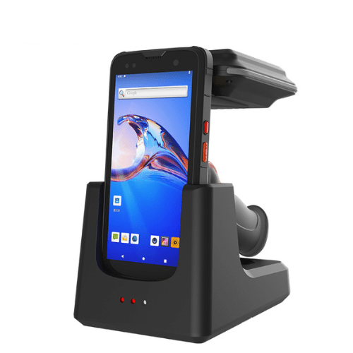 RFID Handheld PDA Reader with 5.5" Screen, 13 MP & Android 10 - 902-928 MHz - Hospitality Enviro Tech