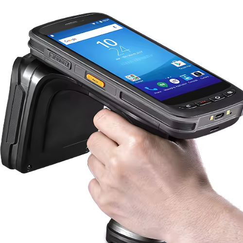 Handheld RFID Reader with Barcode Scanner, GPS, Long-Range Data Collection - Hospitality Enviro Tech - Image 2