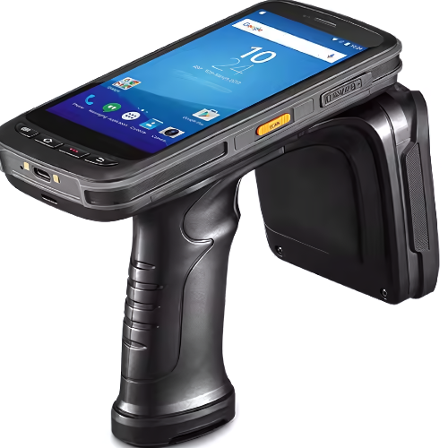 Handheld RFID Reader with Barcode Scanner, GPS, Long-Range Data Collection - Hospitality Enviro Tech - Image 3