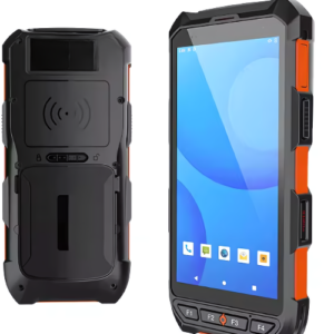 UHF RFID Handheld Reader with GPRS, Barcode Scanner, Android 10, 4800 mAh - Hospitality Enviro Tech