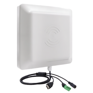 UHF RFID Outdoor Fixed Reader, 19.68 ft Range, 6 dBi Antenna, IP65 - Hospitality Enviro Tech