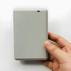 Compact USB UHF RFID Reader with Adjustable Power and Built-In Antenna – Hospitality Enviro Tech