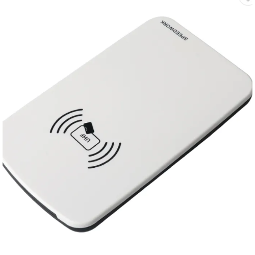 Hospitality Enviro Tech Double USB Fixed Desktop UHF RFID Reader Writer UHF Reader For Access Control Tracking Management - Antenna Gain 3 dBi