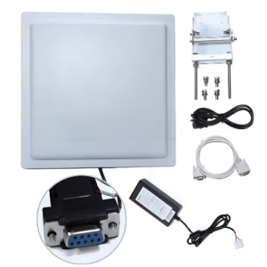 High-Performance UHF RFID Reader with Long-Distance 12 dBi Antenna, 49.2 ft Range - Hospitality Enviro Tech