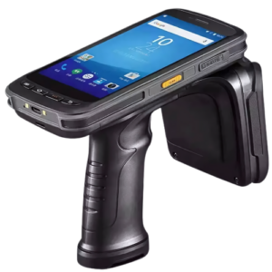 Hospitality Enviro Tech Android Wireless Long Range UHF Handheld RFID Reader – Frequency 860 MHz To 960 MHz Or 865 MHz To 868 MHz Or 902 MHz To 928 MHz