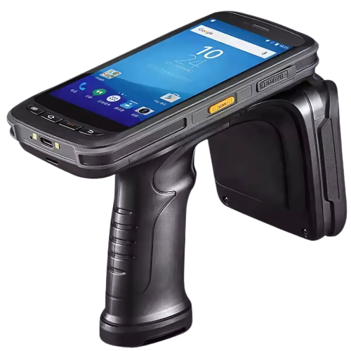 Hospitality Enviro Tech Android Wireless Long Range UHF Handheld RFID Reader – Frequency 860 MHz To 960 MHz Or 865 MHz To 868 MHz Or 902 MHz To 928 MHz