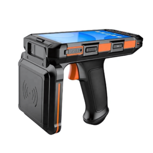 UHF RFID Android 13 Handheld Reader with NFC, Bluetooth, 4G & 5.5" Display - Hospitality Enviro Tech