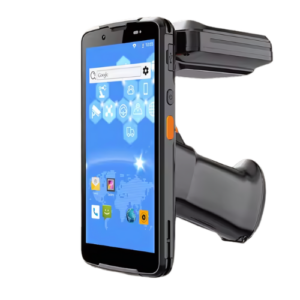 High-Performance UHF RFID Long Range Handheld Reader with Fingerprint - Hospitality Enviro Tech