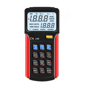Handheld Vibration Meter for Acceleration, Velocity, and Displacement – Hospitality Enviro Tech